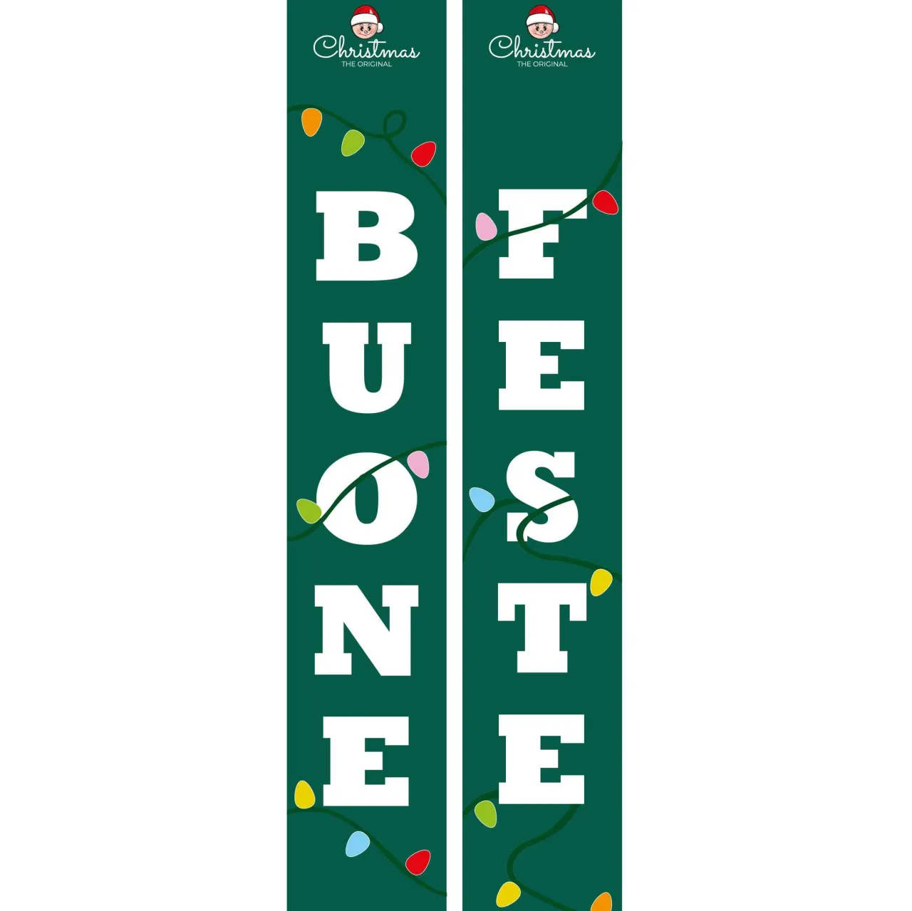 Christmas The Original Banner Porta Buone Feste