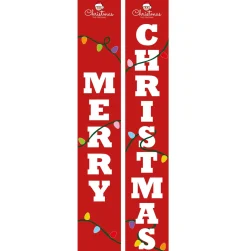Christmas The Original Banner Porta Merry Christmas