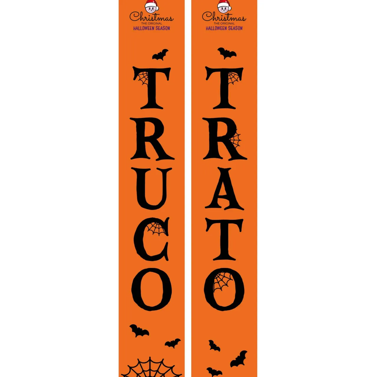 Christmas The Original Banner Porta Truco Trato