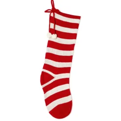 Christmas The Original Calza Righe Rosse E Bianche