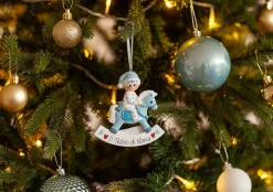 Christmas The Original Cavallo A Dondolo Con Bimbo