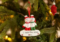 Christmas The Original Coppia Di Pupazzi Di Neve