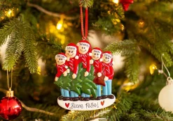 Christmas The Original Famiglia Con Albero In 5