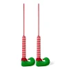 Christmas The Original Gambe Elfo A Righe Rosse