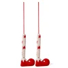 Christmas The Original Gambe Elfo Stelle Rosse