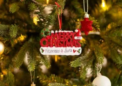Christmas The Original Merry Christmas Scritta Glitter
