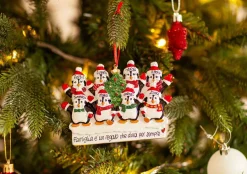Christmas The Original 8 Pinguini Con Albero Di Natale