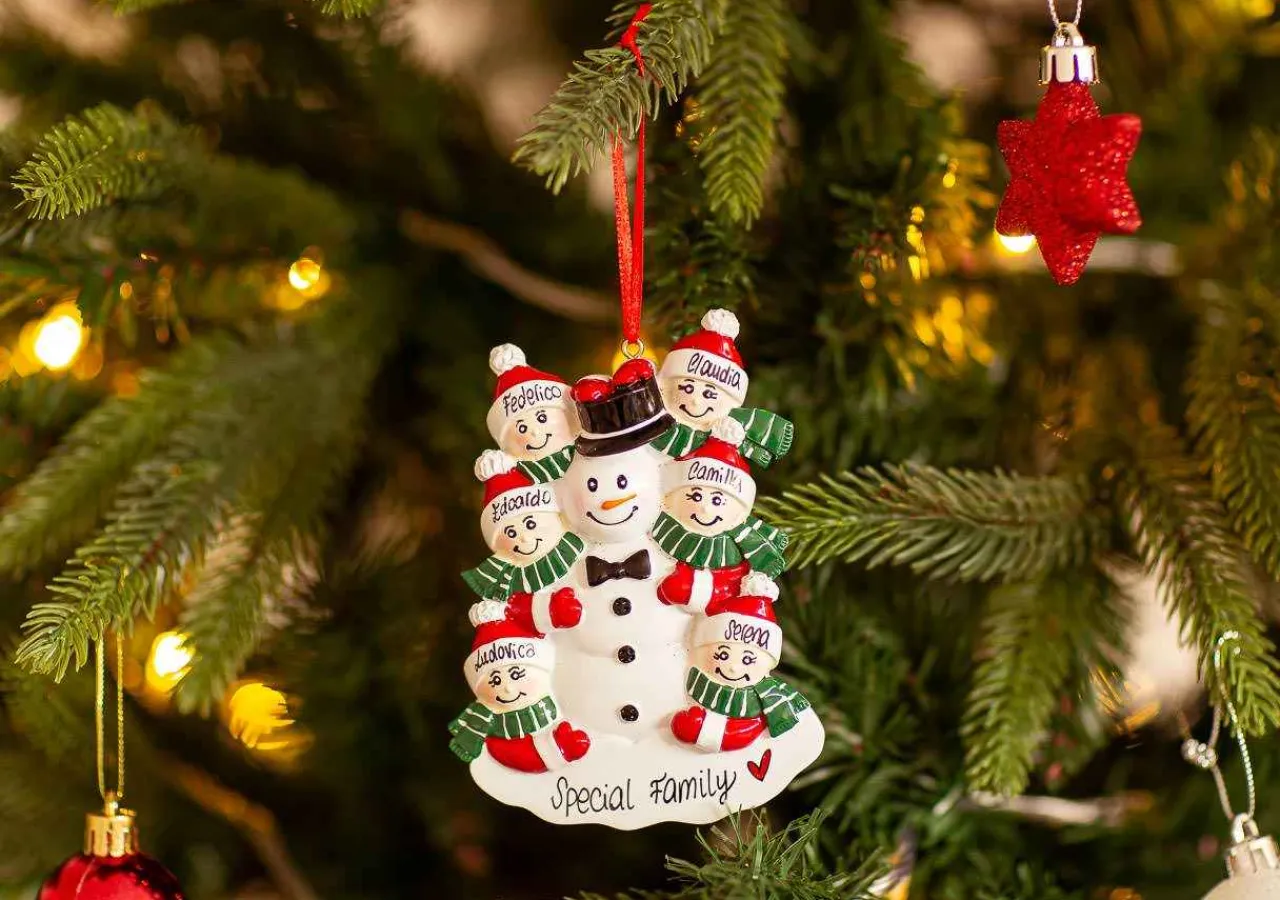 Christmas The Original Pupazzo Di Neve Per 6