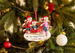 Christmas The Original Slitta Di Famiglia Per 3