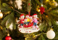 Christmas The Original Slitta Di Famiglia Per 5